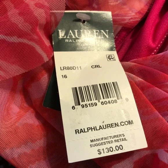 LAUREN Ralph Lauren Flyaway One-Piece Swimimsuit